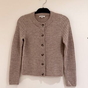Madewell Merino Wool Oatmeal Cardigan - Women’s S